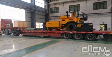 中交西筑LTD600輪式攤鋪機助力山東道路建設，引領工程管理新標桿
